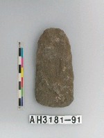 藏品(打製石斧)的圖片